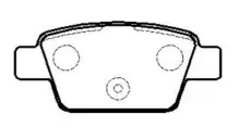 Тормозные колодки дисковые CTR CKFI-24
