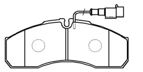 Тормозные колодки дисковые CTR CKN-133