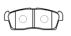 Тормозные колодки дисковые CTR CKS-24