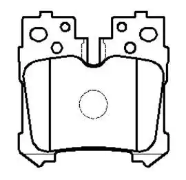 Тормозные колодки дисковые HSB HP9913