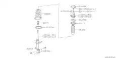 SUBARU IMPREZA G11 2000-2007 20371-AA040
