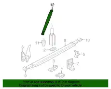 Амортизатор подвески 25870986 GM
