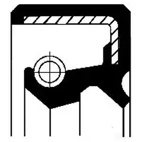 Radial Oil Seal, crankshaft 46081151B CORTECO