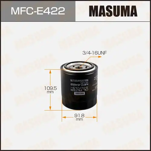 Фильтр масляный MASUMA MFCE422