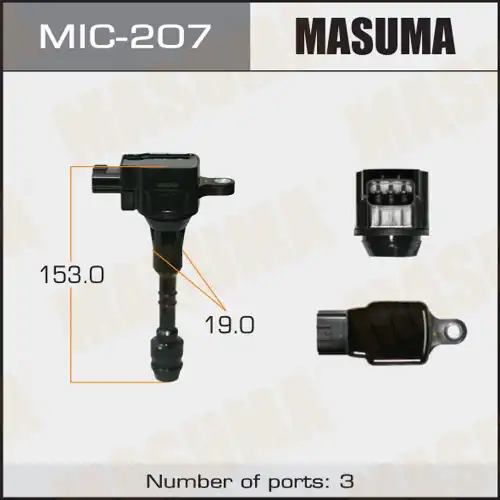 Катушка зажигания MASUMA MIC-207