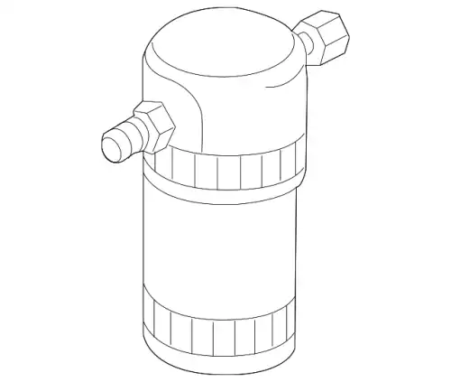 Осушитель кондиционера VAG 8A0820191B