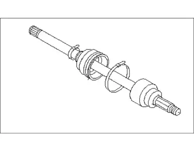 Пыльник ШРУСа 28496AE000 SUBARU