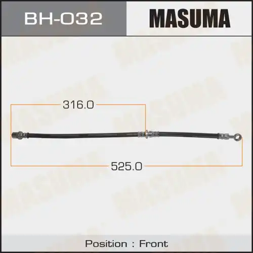 Шланг тормозной BH-032 MASUMA