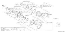 ШРУС 28391FE040 SUBARU