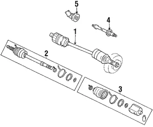 ШРУС G044-25-60XD MAZDA