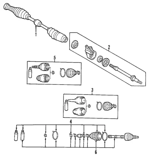 ШРУС FA53-25-50XA MAZDA