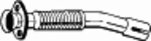 Гофра глушителя BOSAL 713-351 L= d=