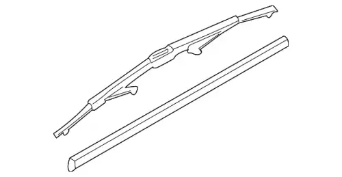 Щетка стеклоочистителя LC64-67-330 MAZDA