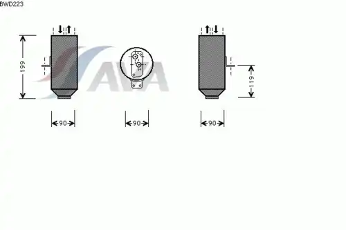 Осушитель кондиционера AVA BWD223