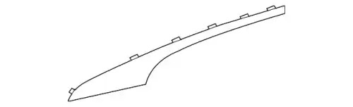 Ручка двери GM 22937521