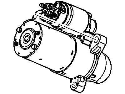 Стартер GM 12601721
