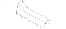 Молдинг 95090707 GM