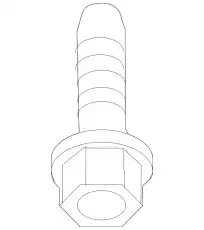 11589355 БОЛТ М14/SCREW GM