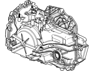 Коробка передач в сборе GM 24263659