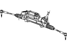 Рулевая рейка GM 22943370