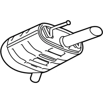Глушитель 13311784 GM