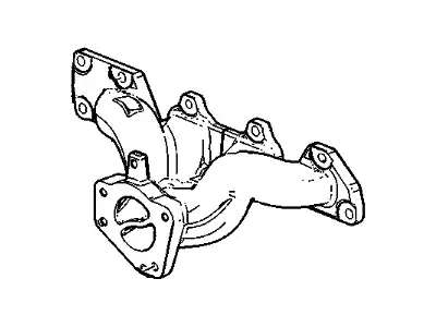 Коллектор выпускной GM 12635501