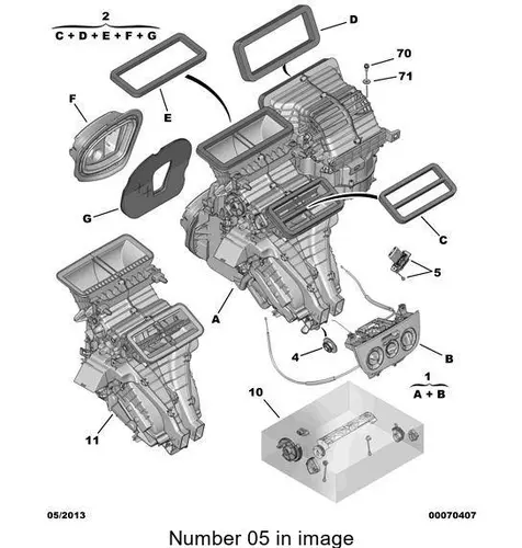 РЕЗИСТОР CITROEN/PEUGEOT 6436 C4 PSA
