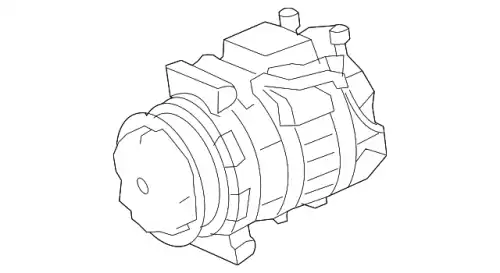 компрессор кондиционера MB 001 230 81 11