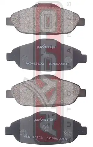 Тормозные колодки дисковые AKYOTO AKD-13102