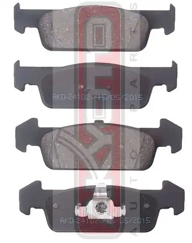 Тормозные колодки дисковые AKYOTO AKD-24102
