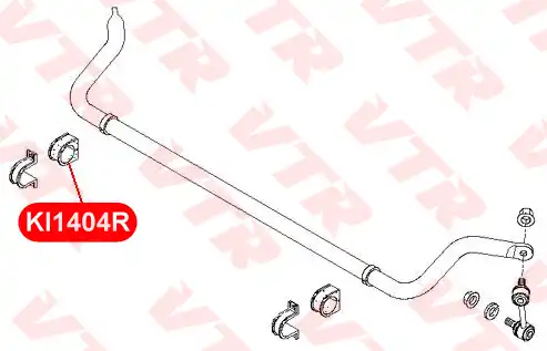 VTR ВТУЛКА СТАБИЛИЗАТОРА KI1404R