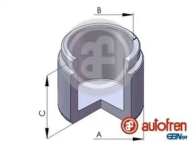 ремкомпл. дискового тормоза VW D025447 AUTOFREN