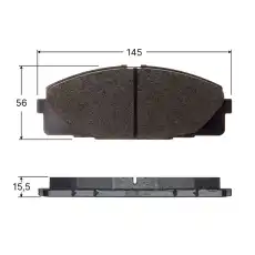 Тормозные колодки дисковые AVANTECH AV844