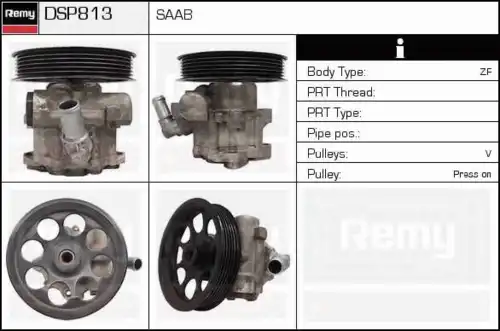 Насос гидроусилителя руля DELCO REMY DSP813