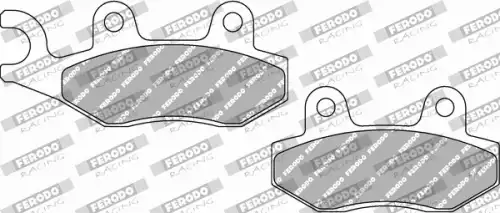 Тормозные колодки дисковые FERODO FDB497AG