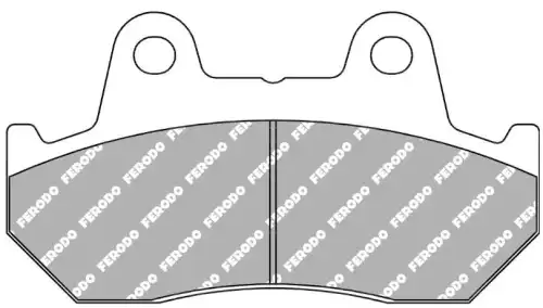 ТОРМОЗНЫЕ КОЛОДКИ FDB244P FERODO