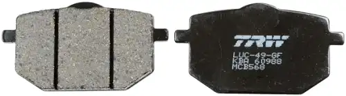 КОЛОДКИ ТОРМОЗНЫЕ ДИСКОВЫЕ MCB568 TRW