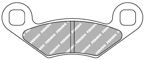 КОЛОДКИ ТОРМОЗНЫЕ ДИСКОВЫЕ FDB2055SG FERODO