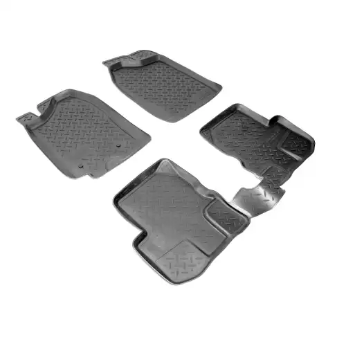 Коврики в салон NORPLAST NPL-PO-85-55 Suzuki Jimny 2002-2017 4 шт., черный