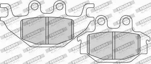 Тормозные колодки дисковые FERODO FDB2184SG