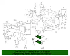 Салонный фильтр VAG 4F0819439 AUDI