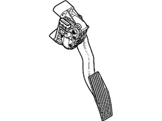 Педаль газа/ OPEL Astra-G/H (АККП) 9193188