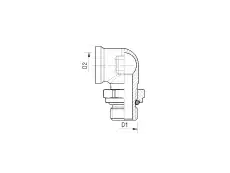 preassembled elbow 6237928 KONGSBERG