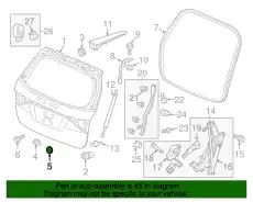 прокладка 75826634300 HONDA