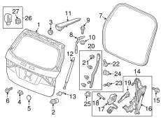 прокладка 75826634300 HONDA