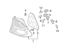 90655SZ3003 Крепеж HONDA