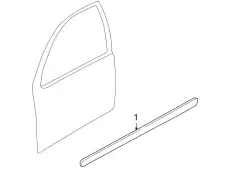 накладка 1J3853515B GRU VAG