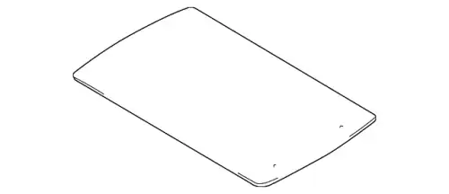 Коврик в багажник VAG 7L6862607 QKX