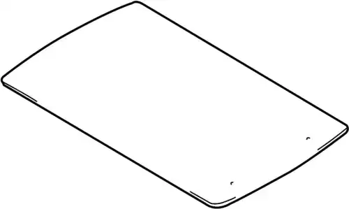 Коврик в багажник VAG 7L6862607 QKZ