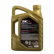 Моторное масло ZIC 162609 5W-40 синтетическое 4 л
